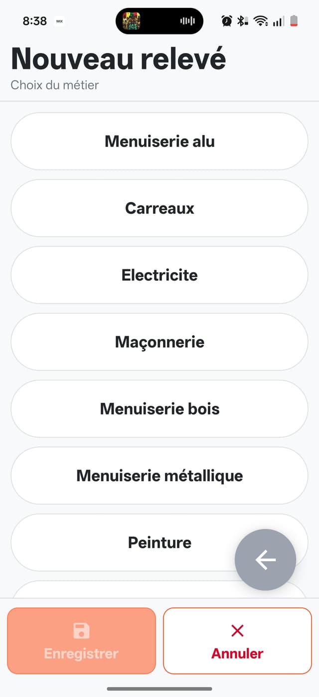 Capture d'écran Losange étape 2